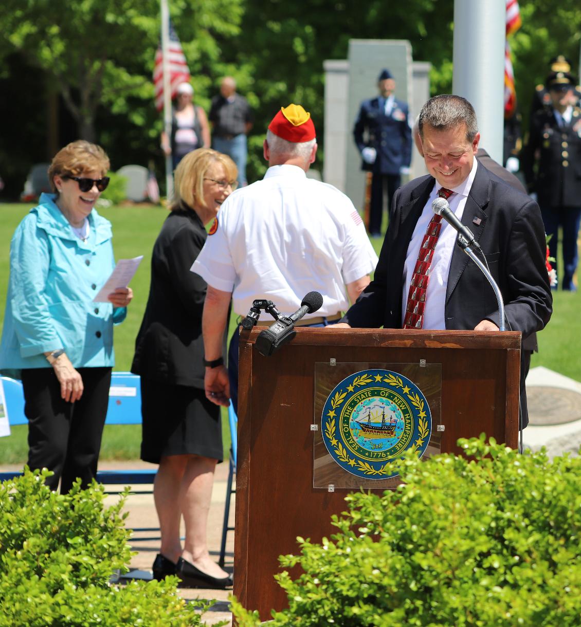 Memorial Day Ceremony 2022 New Hampshire State Veterans Cemetery Shawn Buck
