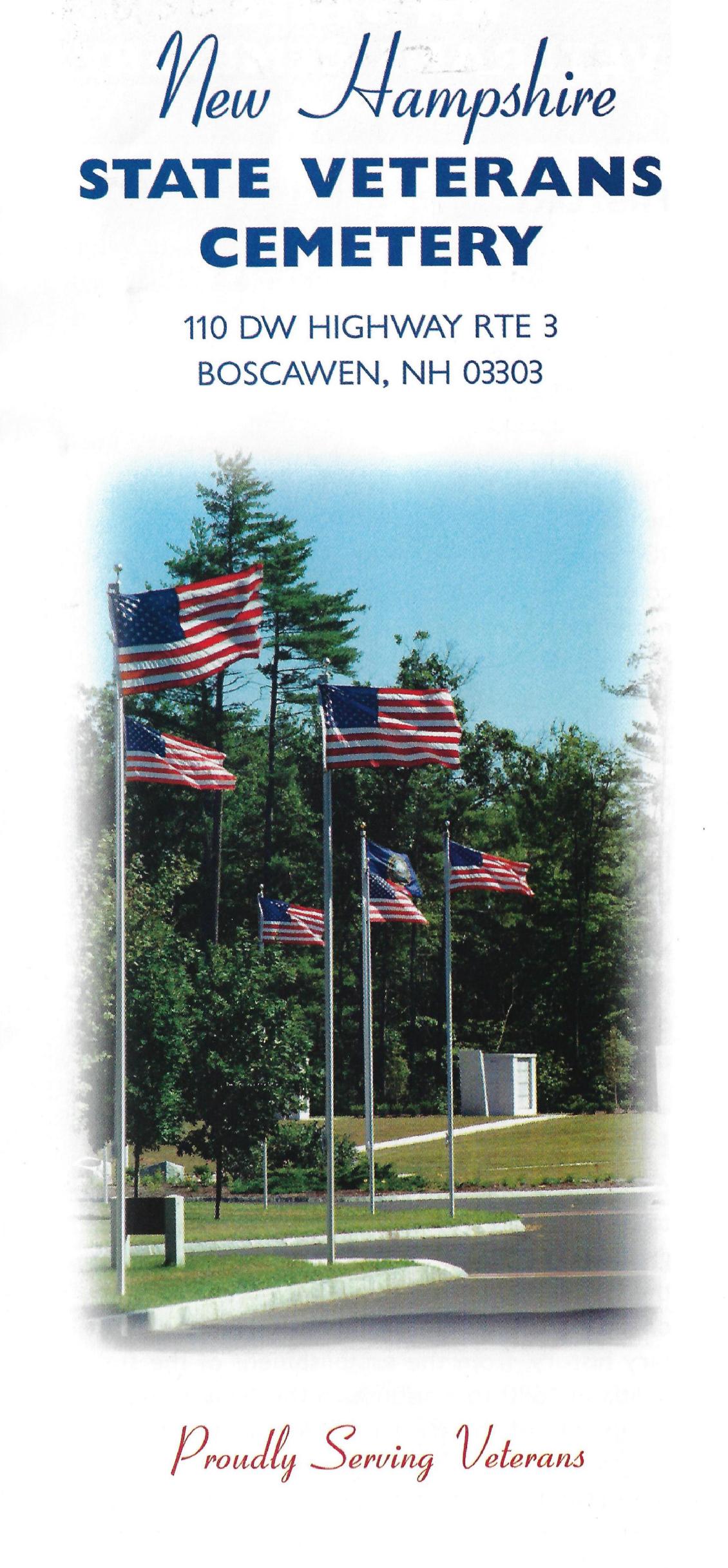 NH State Veterans Cemetery Brochure 2011