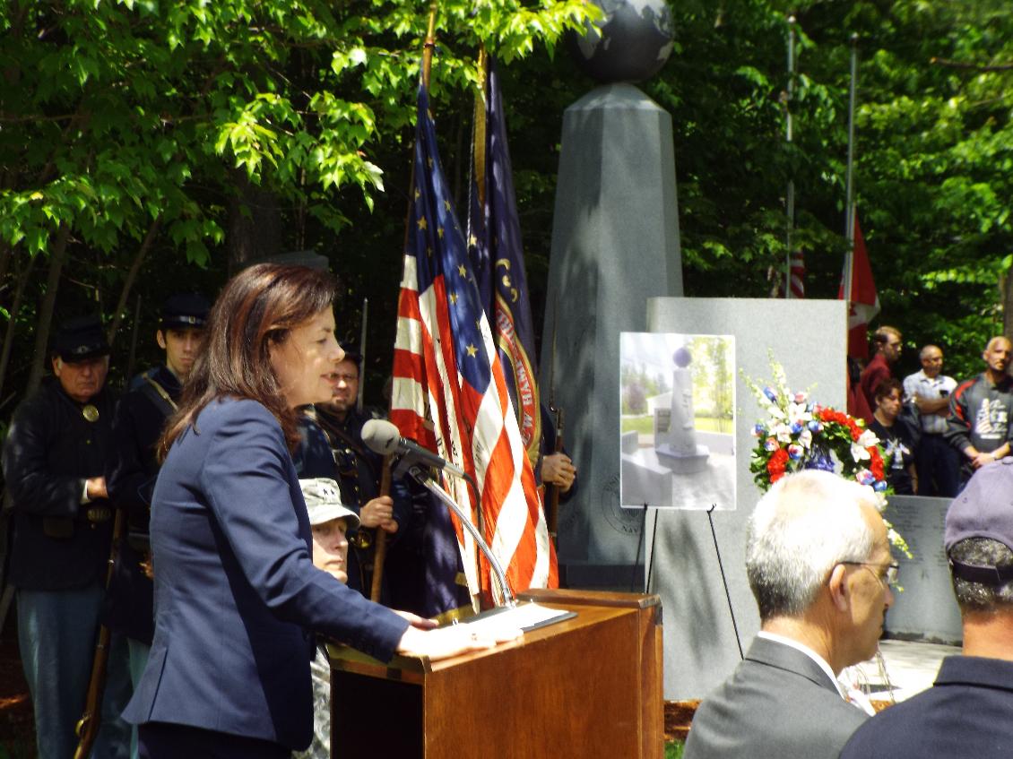 Global War on Terror Memorial Dedication NH State Veterans Cemetery May 30th 2016