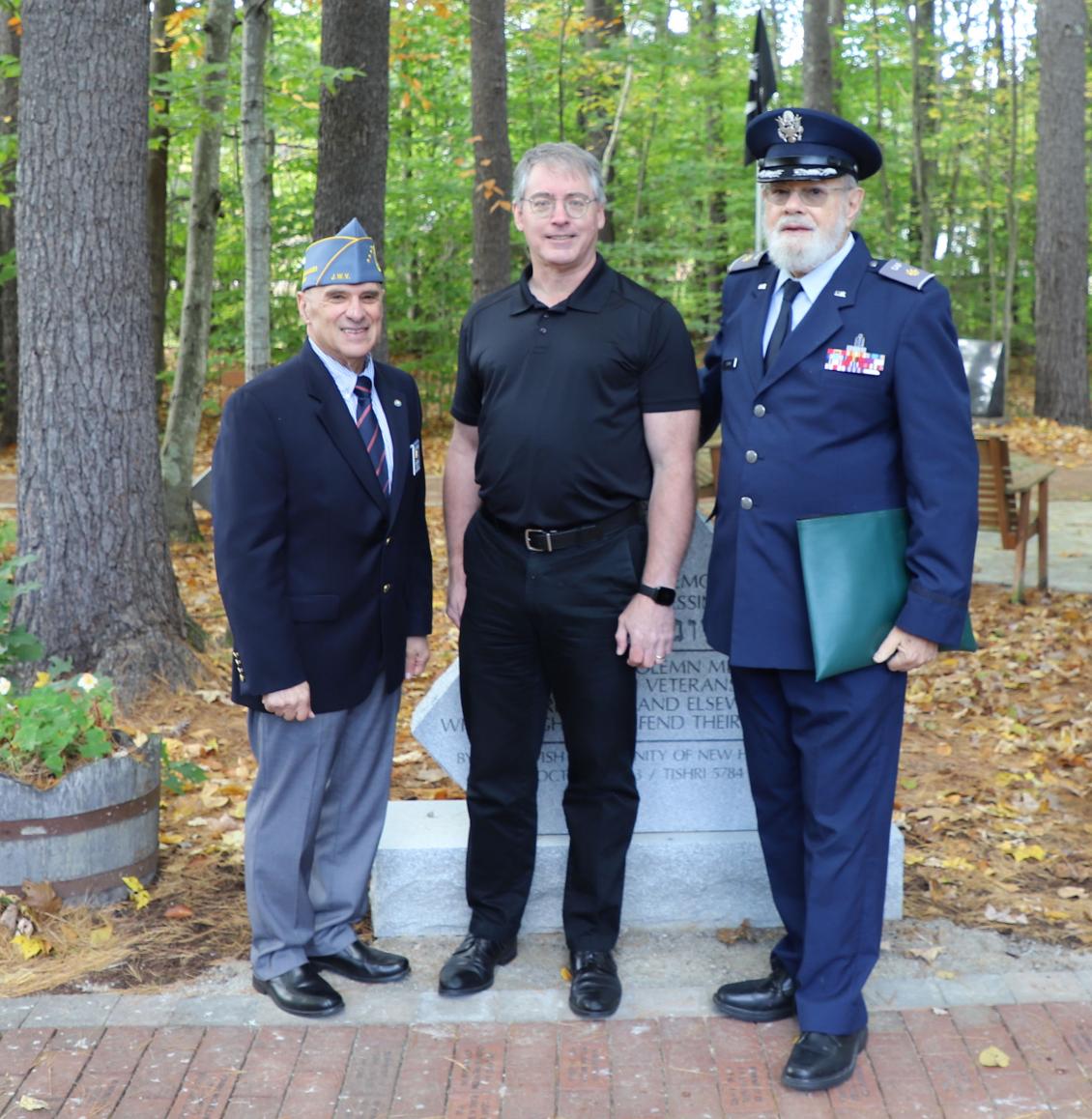 NH Jewish War Veterans Memorial Dedication - NH STate Veterans Cemetery Oct 15 2023