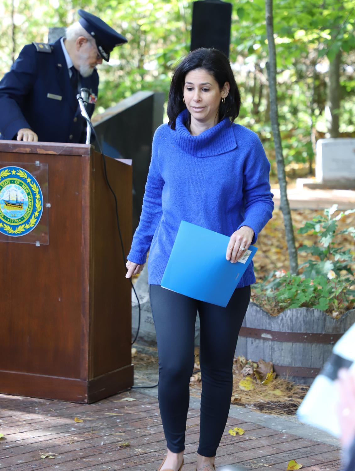 NH Jewish War Veterans Memorial Dedication - NH STate Veterans Cemetery Oct 15 2023