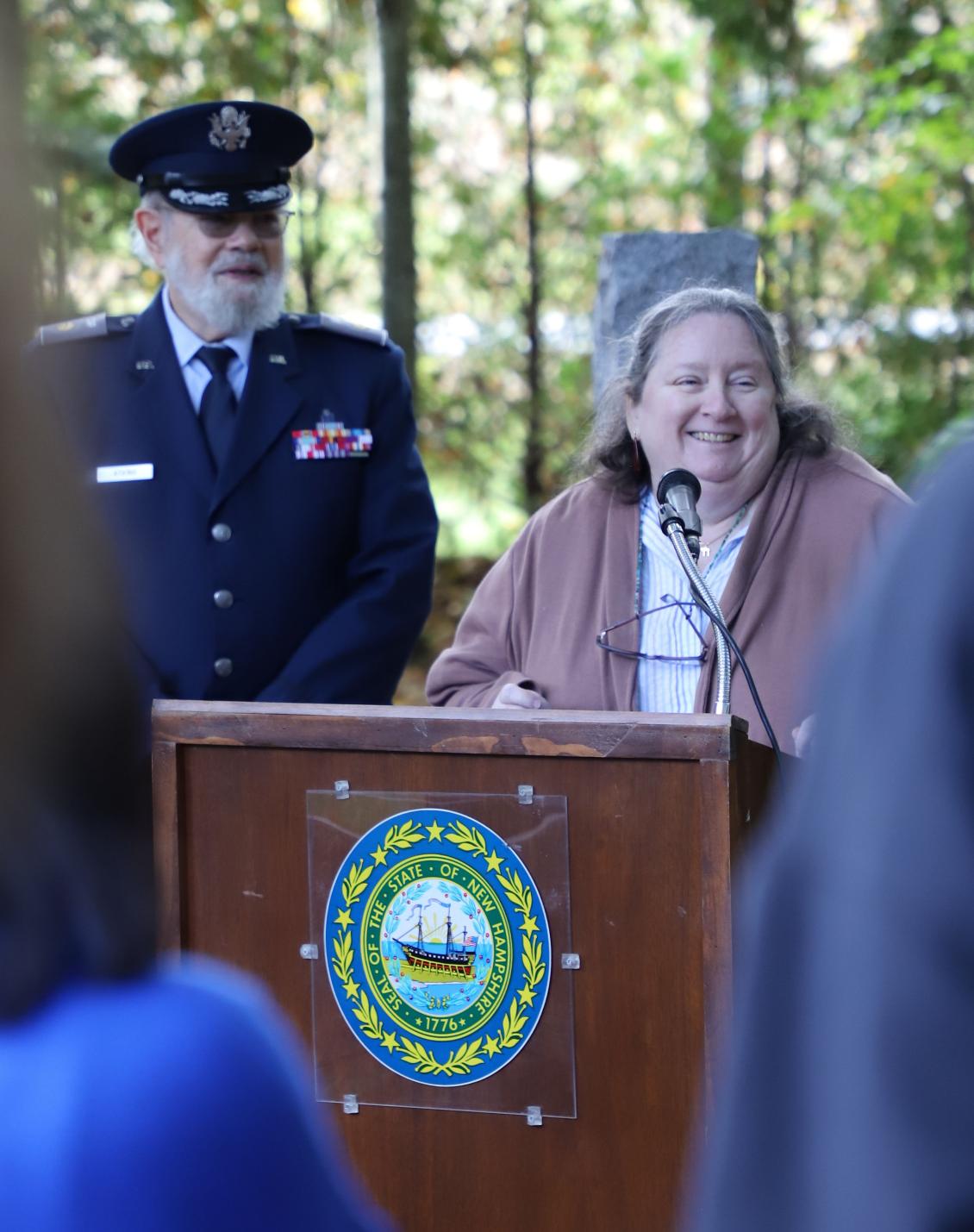 NH Jewish War Veterans Memorial Dedication - NH STate Veterans Cemetery Oct 15 2023