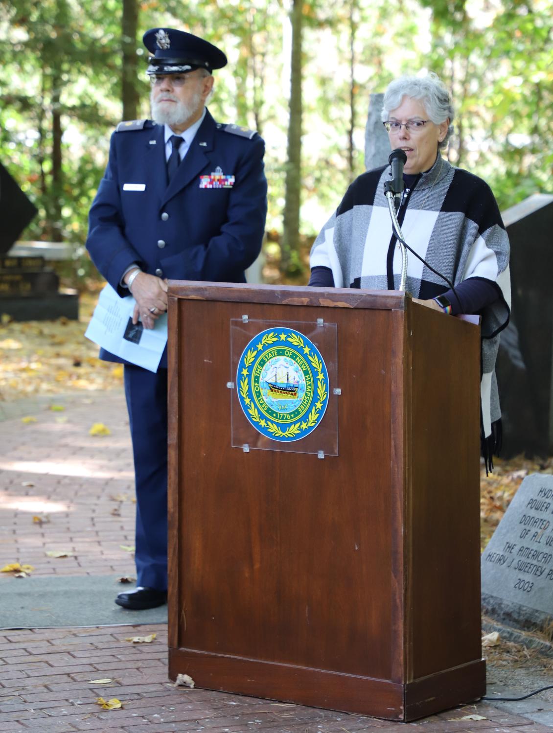 NH Jewish War Veterans Memorial Dedication - NH STate Veterans Cemetery Oct 15 2023