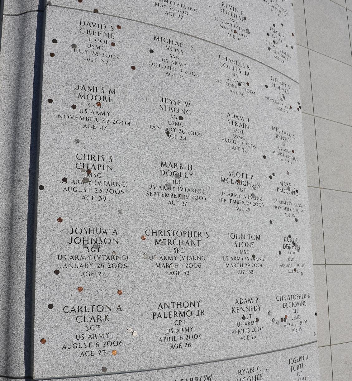 Vermont Veterans Memorial Cemetery - GWOT Memorial