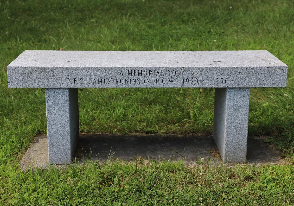 Vermont Veterans Memorial Cemetery - James Robinson POW Bench