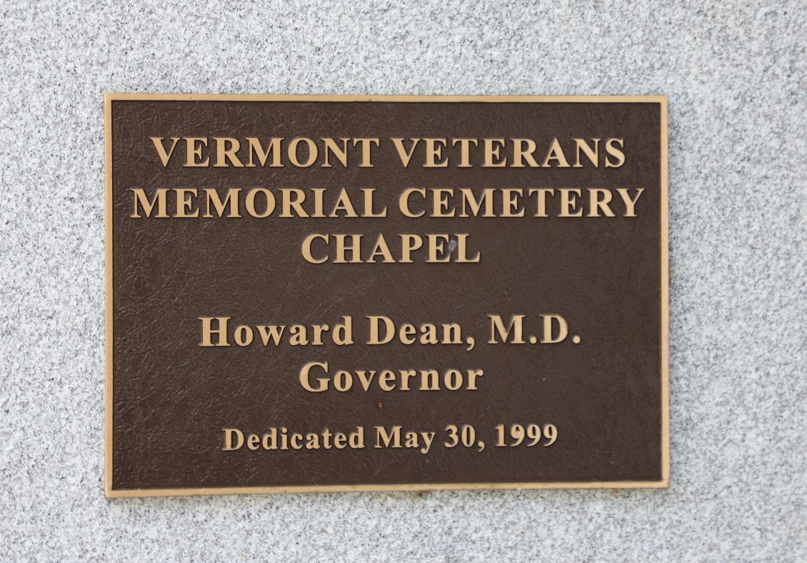 Vermont Veterans Memorial Cemetery - Chapel