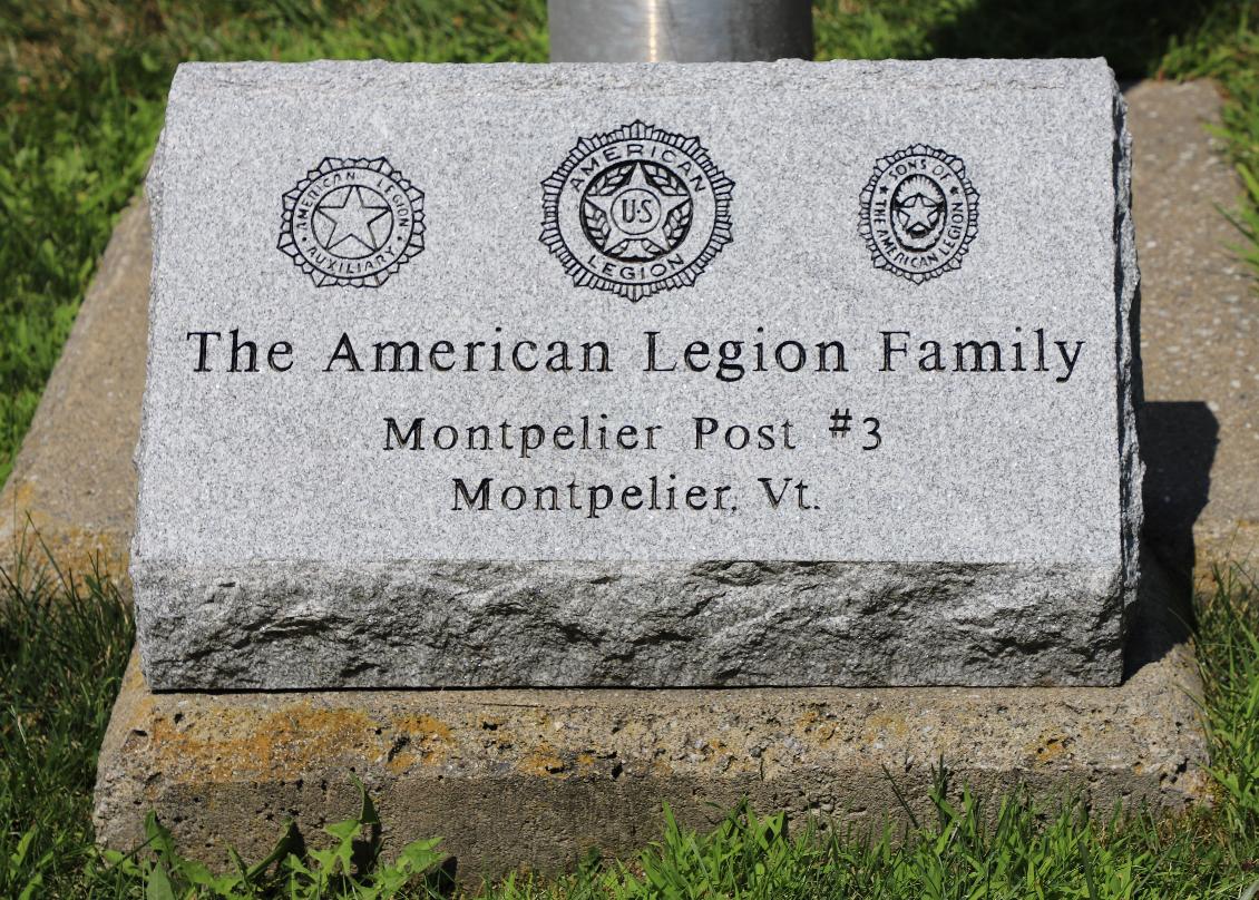 Vermont Veterans Memorial Cemetery - American Legion Post #3Memorial