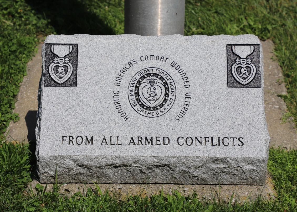 Vermont Veterans Memorial Cemetery - Purple HeartMemorial