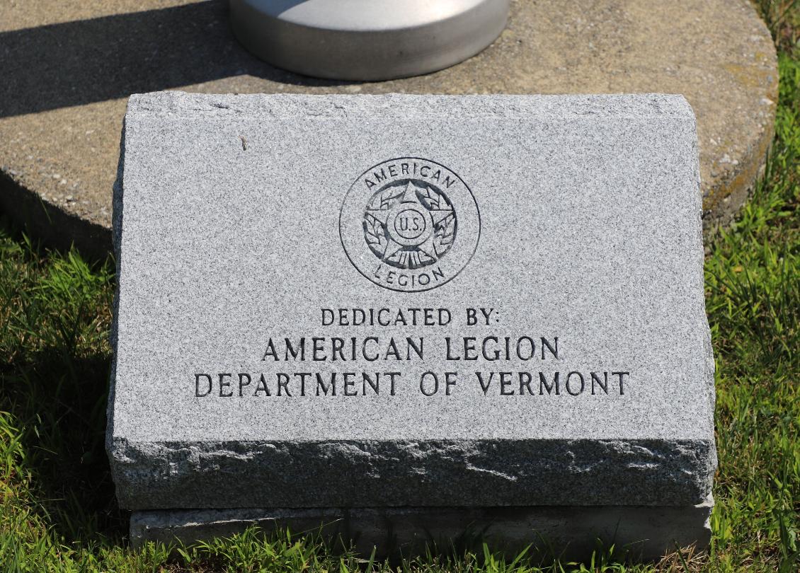 Vermont Veterans Memorial Cemetery - American Legion Department of Vermont Memorial