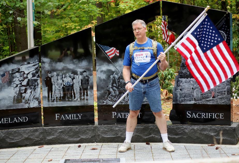 Richard Marsh at the NH State Veterans Cemetery